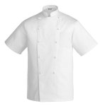 GIACCA CHEF CON BOTTONI MANICA CORTA
